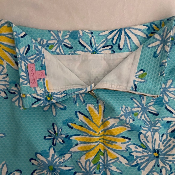 Lilly Pulitzer Breakwater Blue Daisy Tate Skirt - Picture 7 of 10